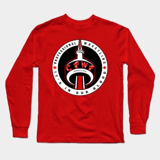 Canadian Facebook Wrestling Federation Long Sleeve T-Shirt